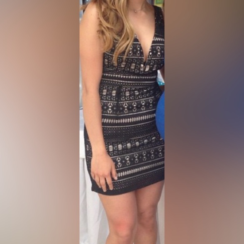 1861 Black Mini Dress